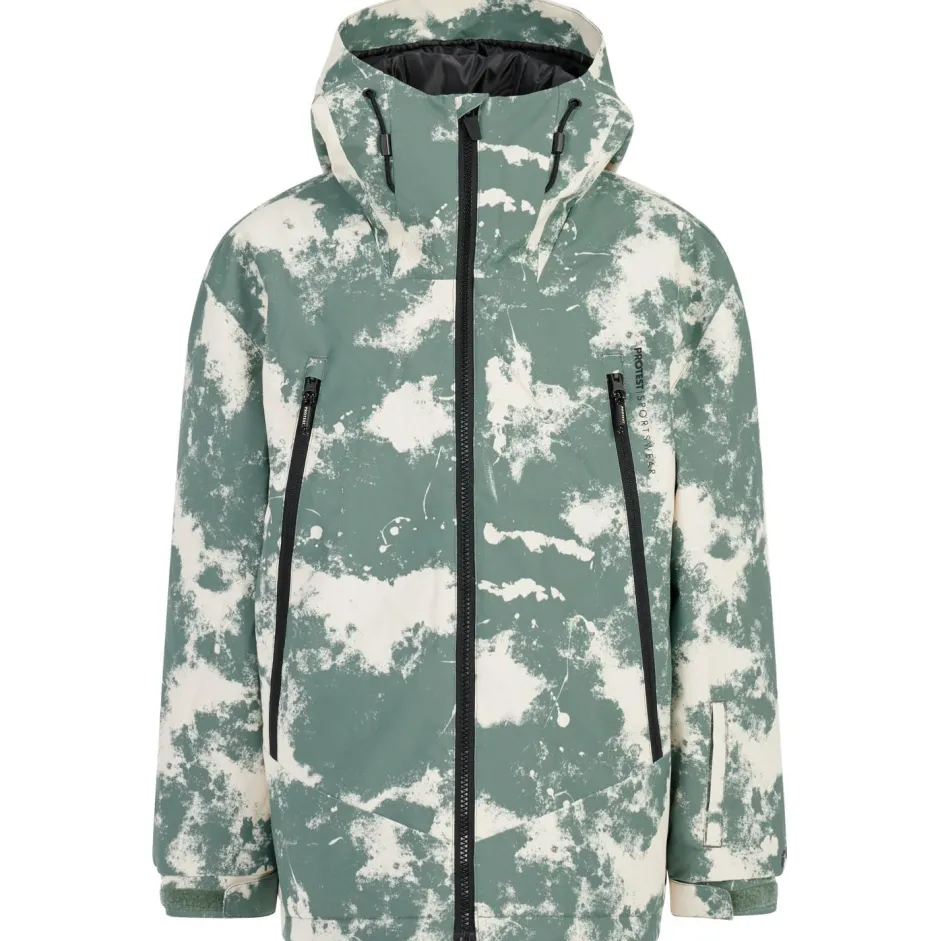 Protest Skibekleidung|Winterjacken-- Kid's PRTWheezy Snowjacket - Skijacke Aspen Green