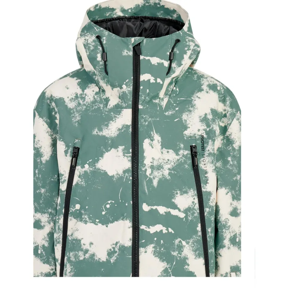 Protest Skibekleidung|Winterjacken-- Kid's PRTWheezy Snowjacket - Skijacke Aspen Green