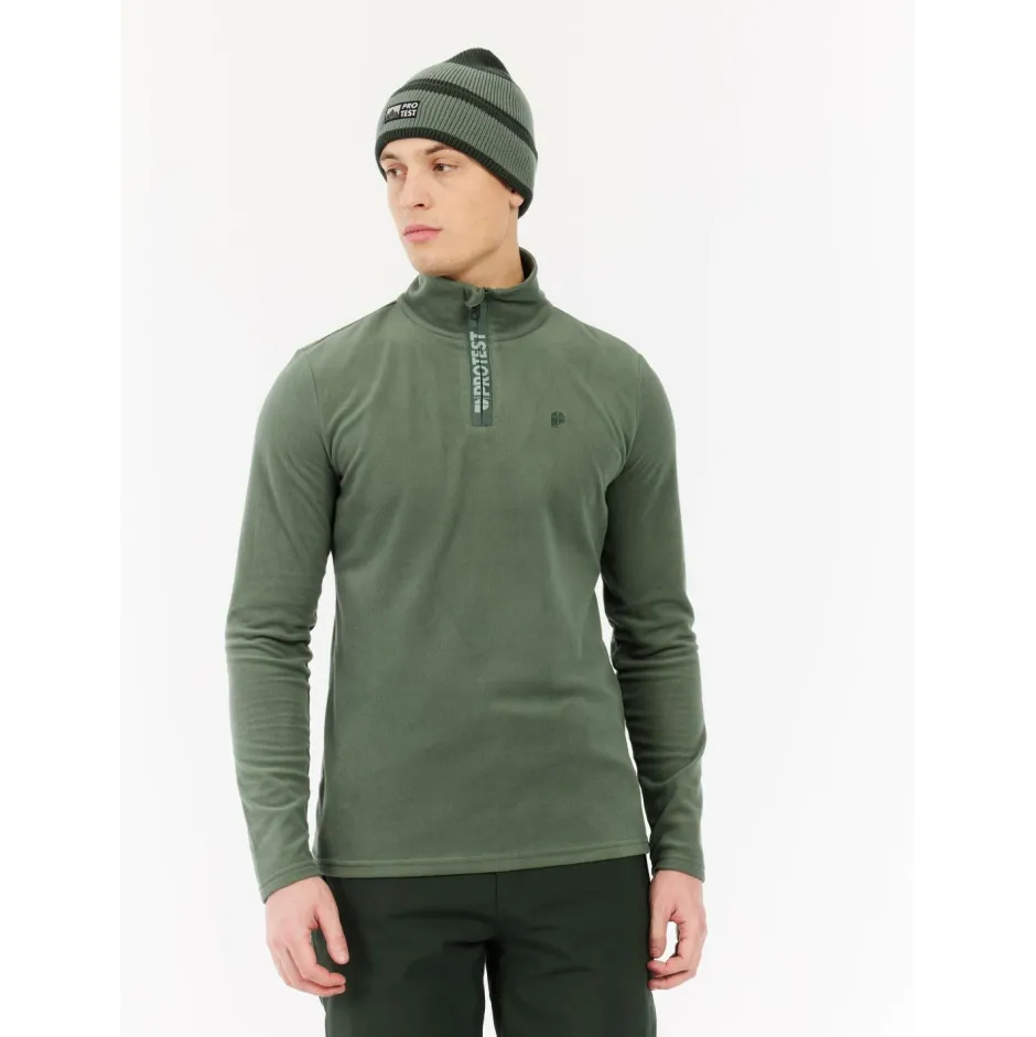 Protest Skibekleidung|Wanderbekleidung-- PRTReperfecto 1/4 Zip Active Top - Fleecepullover