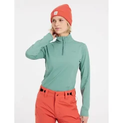Protest Skibekleidung|Skipullover-- Women's PRTFabriz 1/4 Zip Top - Fleecepullover Tosca Red