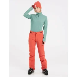 Protest Skibekleidung|Skipullover-- Women's PRTFabriz 1/4 Zip Top - Fleecepullover Tosca Red
