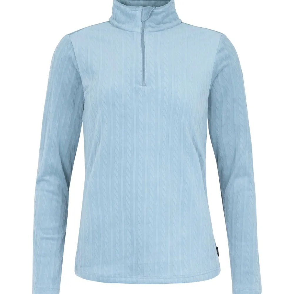 Protest - Women's PRTGail 1/4 Zip Active Top - Fleecepullover Jeanjacket Blue Hot