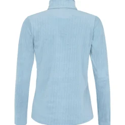 Protest - Women's PRTGail 1/4 Zip Active Top - Fleecepullover Jeanjacket Blue Hot