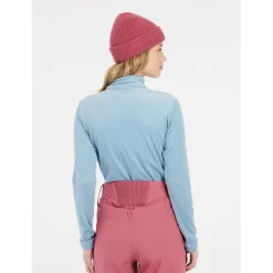 Protest - Women's PRTGail 1/4 Zip Active Top - Fleecepullover Jeanjacket Blue Hot