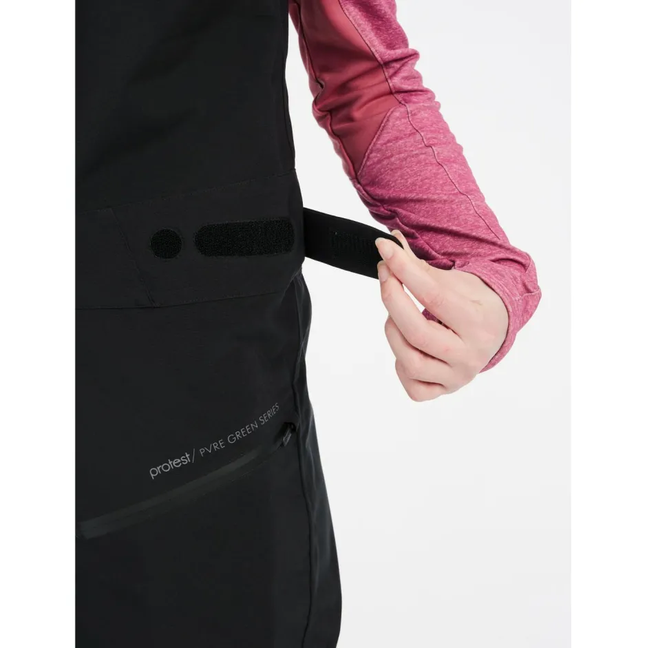 Protest Skibekleidung|Skihosen-- Women's PRTRave Salopette - Skihose True Black