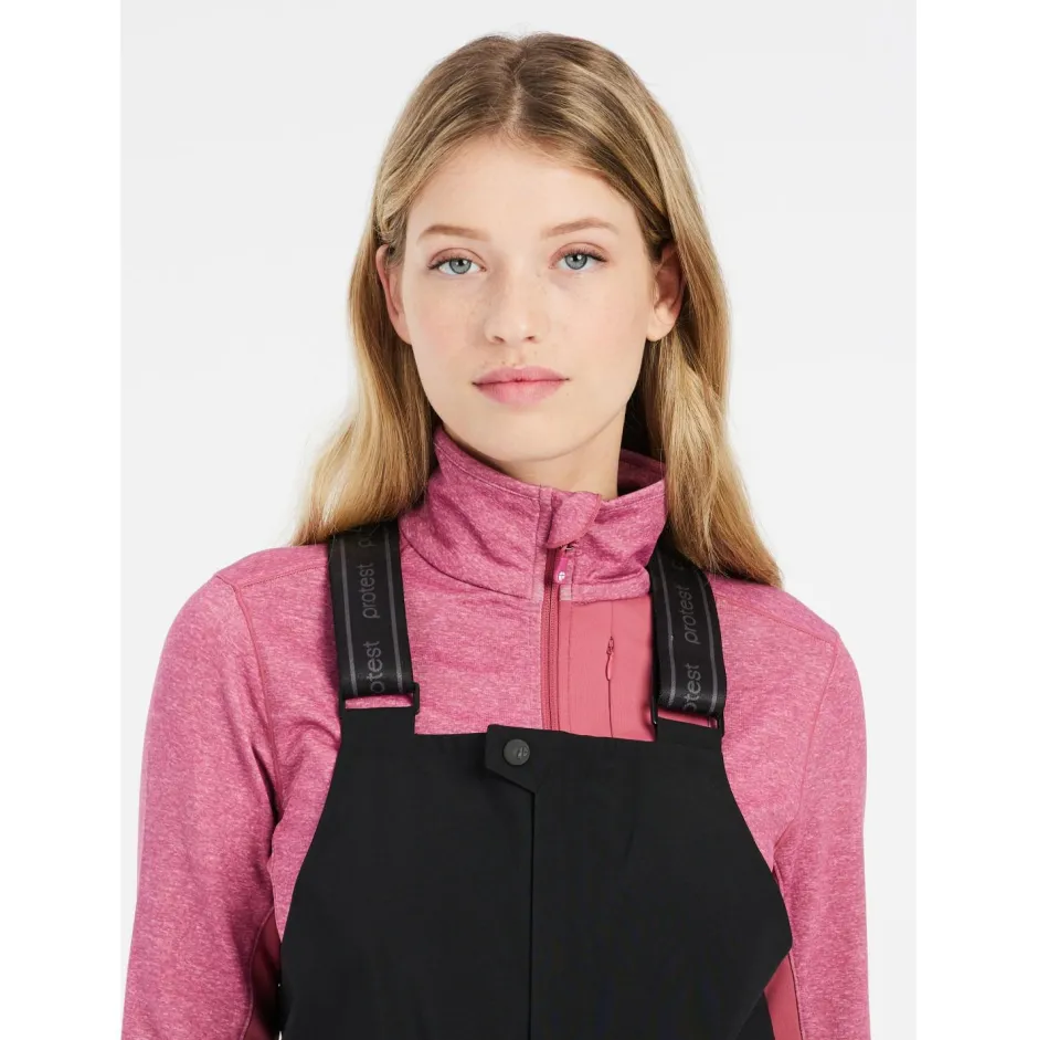 Protest Skibekleidung|Skihosen-- Women's PRTRave Salopette - Skihose True Black
