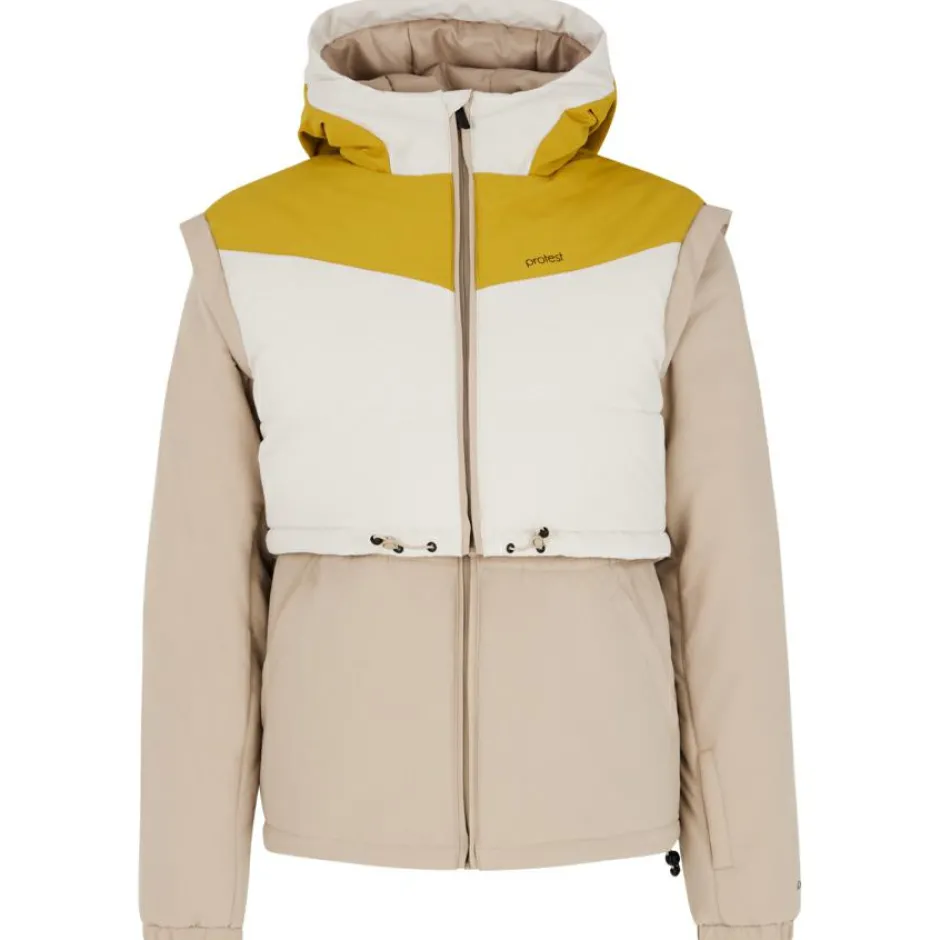 Protest Skibekleidung|Skijacken-- Women's PRTRush Snowjacket - Skijacke Oliveoil Green