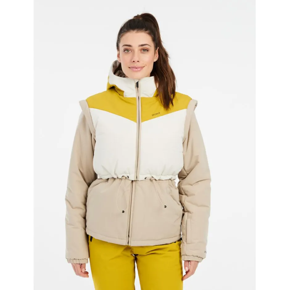 Protest Skibekleidung|Skijacken-- Women's PRTRush Snowjacket - Skijacke Oliveoil Green