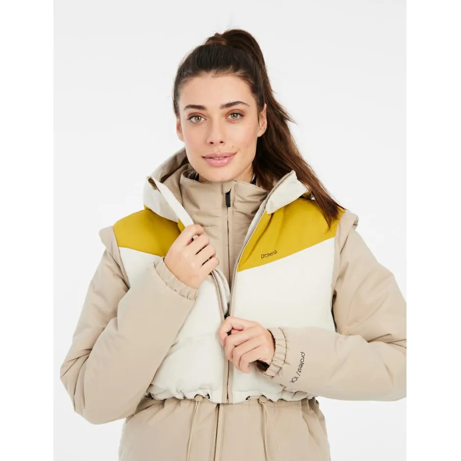 Protest Skibekleidung|Skijacken-- Women's PRTRush Snowjacket - Skijacke Oliveoil Green