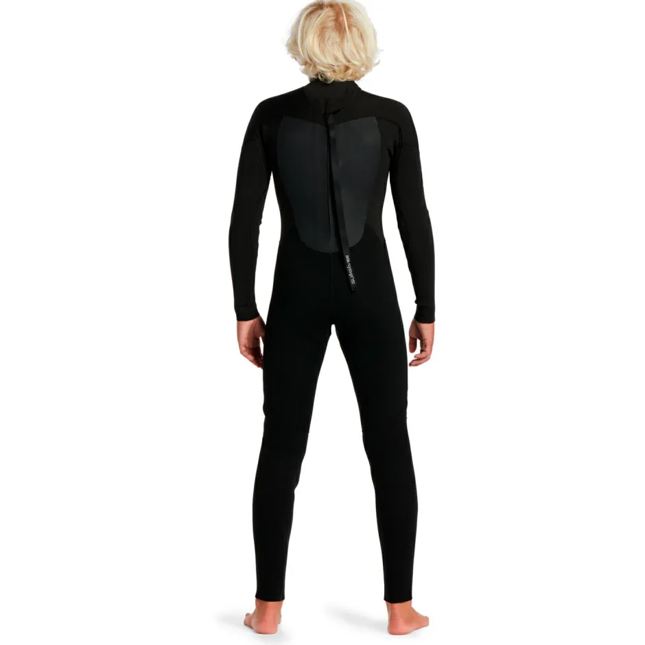 Quiksilver Bademode-- Boy's 4/3 Prologue Back Zip GBS - Neoprenanzug Black