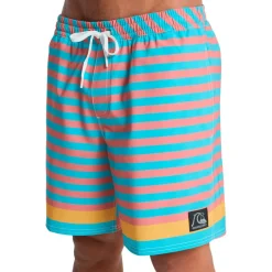 Quiksilver Bademode-- Original BTZ Stripe Volley 17'' - Badehose