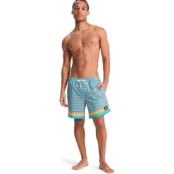 Quiksilver Bademode-- Original BTZ Stripe Volley 17'' - Badehose