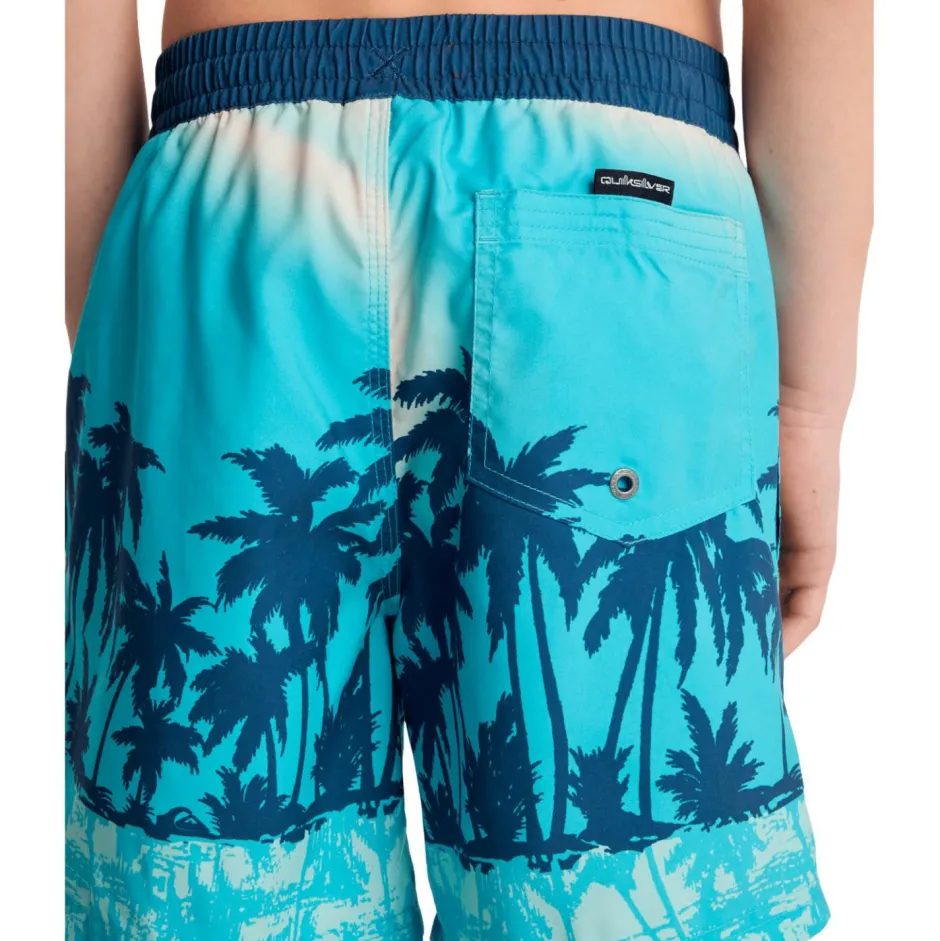 Quiksilver - Kid's Everyday Printed Volley 14'' - Badehose