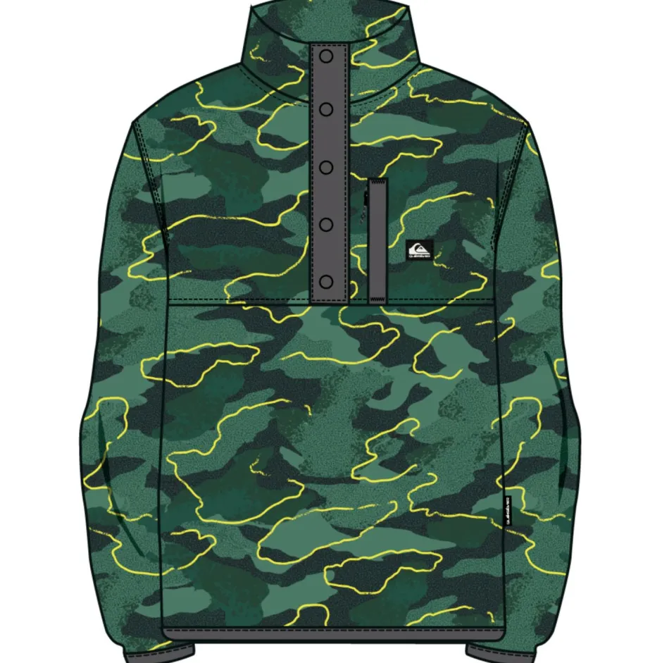 Quiksilver Skibekleidung|Skipullover-- Kid's No Destination Half Snap - Fleecepullover