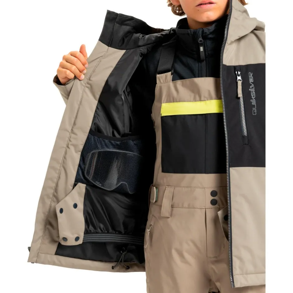 Quiksilver Skibekleidung|Skijacken-- Kid's Side Hit Solid Jacket - Skijacke