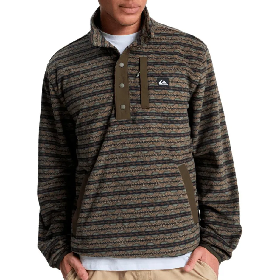 Quiksilver Pullover & Hoodies|Alltagsbekleidung-- No Destination Half Snap - Fleecepullover