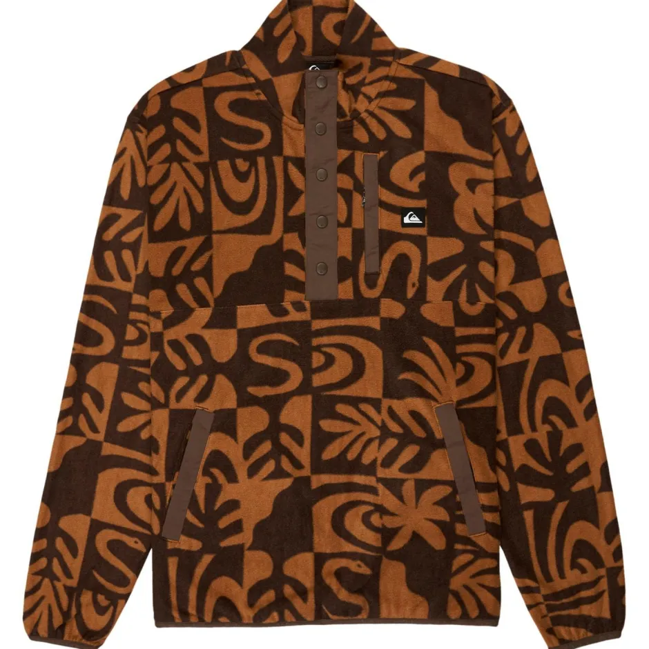Quiksilver Pullover & Hoodies|Alltagsbekleidung-- No Destination Half Snap - Fleecepullover