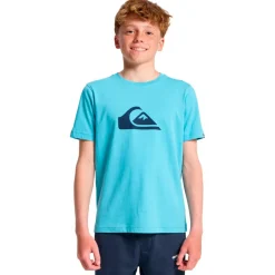 - Youth's EV Comp Logo S/S - T-Shirt < Quiksilver New