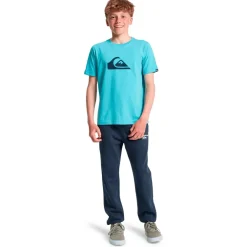 - Youth's EV Comp Logo S/S - T-Shirt < Quiksilver New