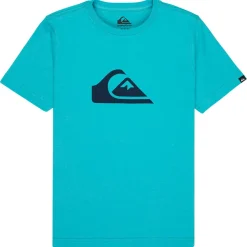 - Youth's EV Comp Logo S/S - T-Shirt < Quiksilver New