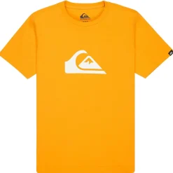- Youth's EV Comp Logo S/S - T-Shirt < Quiksilver New