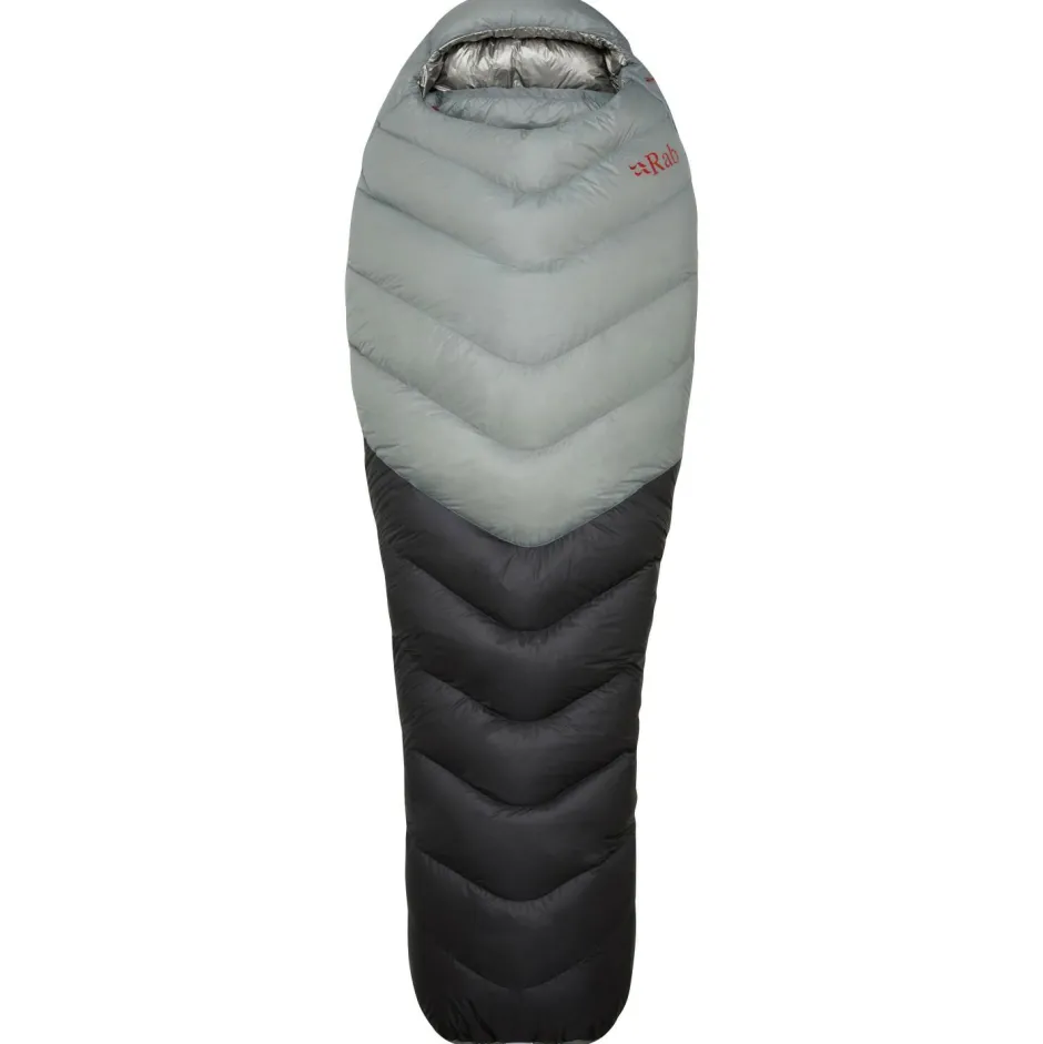 Rab Trekkingausrüstung|Daunenschlafsäcke-- Mythic Ultra 360 - Daunenschlafsack Cloud / Graphene