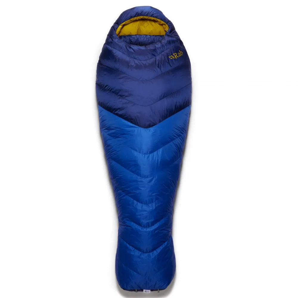 Rab - Neutrino 400 - Daunenschlafsack Nightfall Blue Best