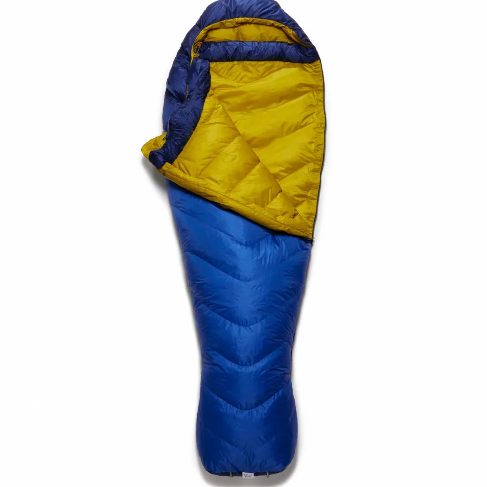 Rab - Neutrino 400 - Daunenschlafsack Nightfall Blue Best