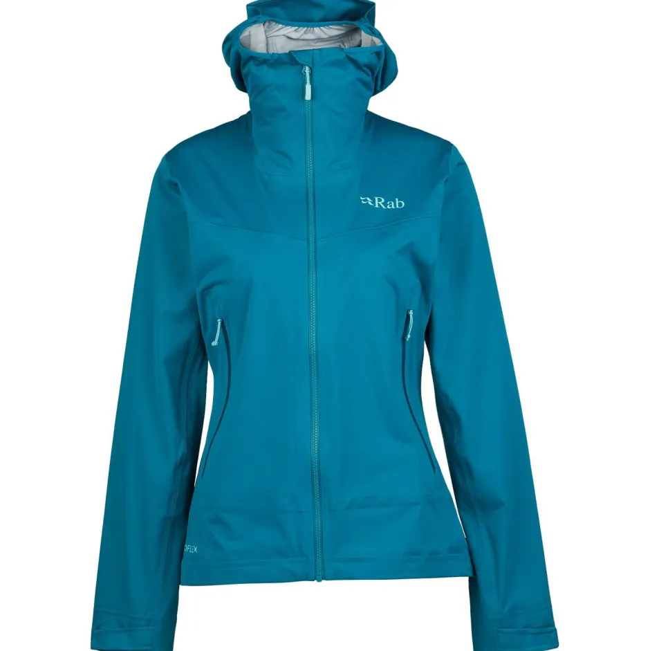 Rab Wanderbekleidung|Jacken-- Women's Kinetic 2.0 Jacket - Regenjacke