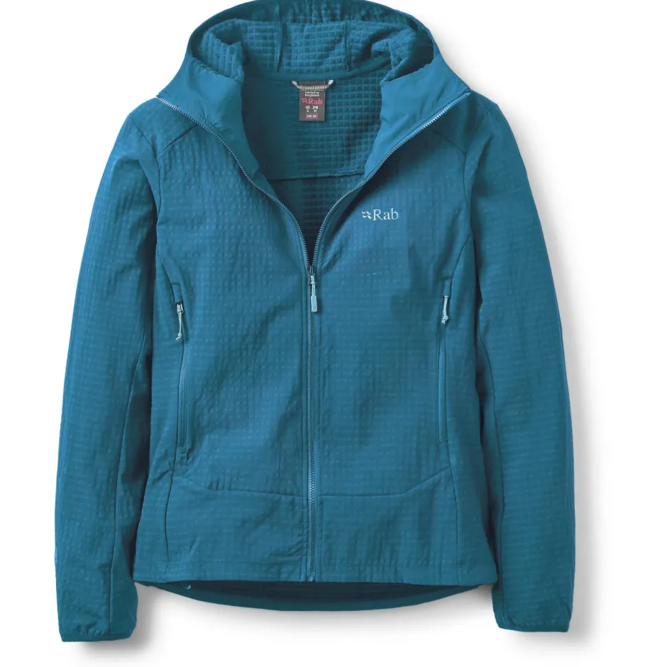 Rab Trekkingbekleidung|Hochtourenbekleidung-- Women's Quantra Pro Hoody - Fleecejacke