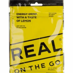 Real Turmat Trekkingausrüstung|Outdoor Lebensmittel-- Energy Drink Lemon - Energiegetränk