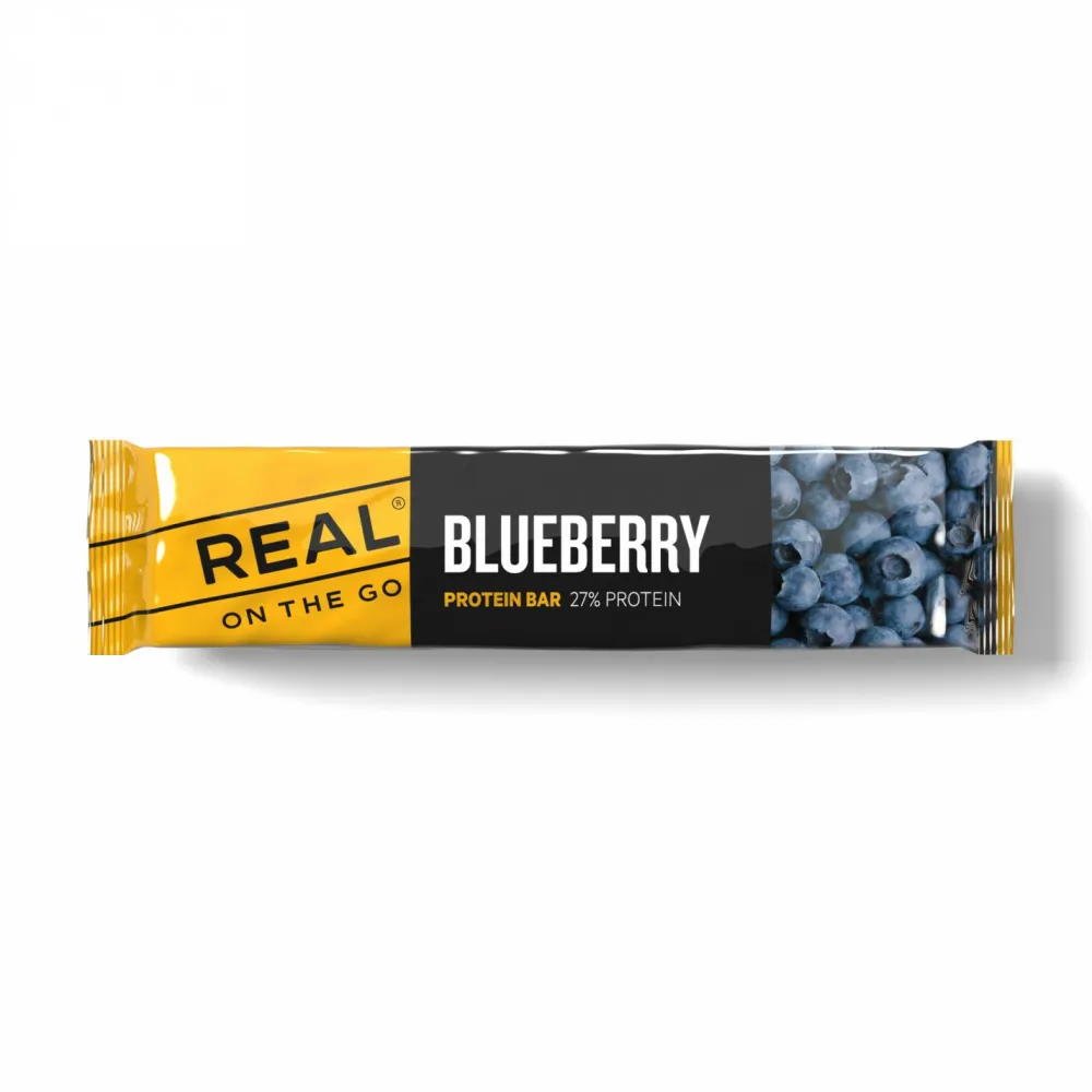 Real Turmat - OTG Protein Bar Blueberry - Recoveryriegel Hot