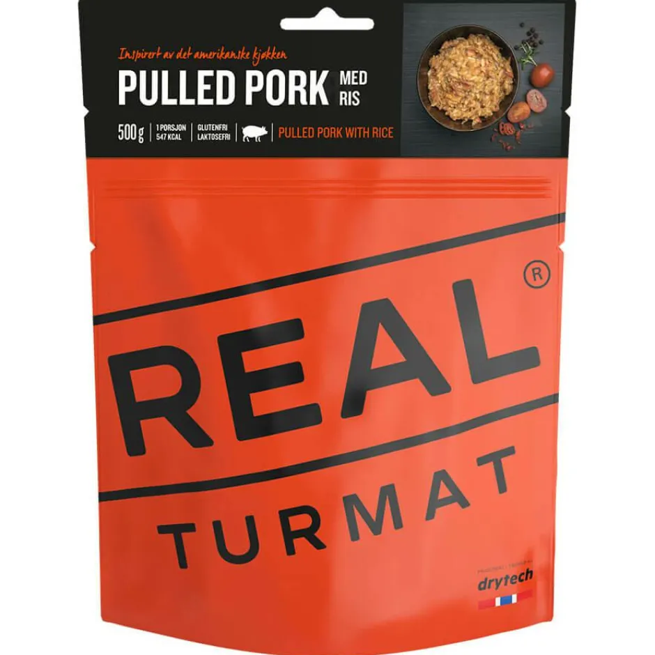 Real Turmat - Pulled Pork with Rice - Expeditionsnahrung
