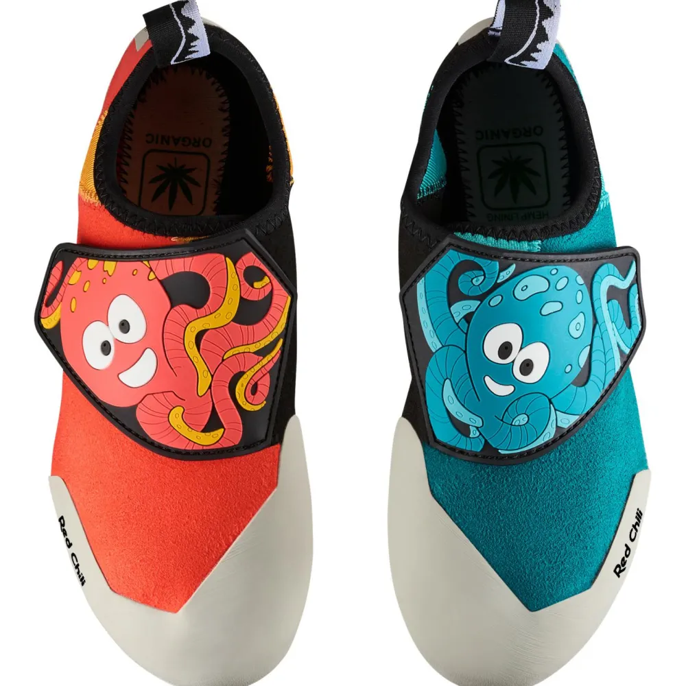 Red Chili - Kid's Pulpo - Kletterschuhe Blue / Red Clearance