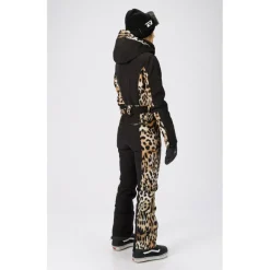 Rehall Skibekleidung-- Women's Teddie - Overall Leopard