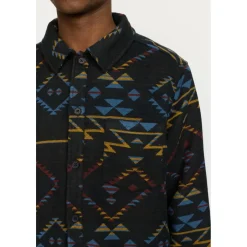 Revolution Shirts, Hemden & Longsleeves|Alltagsbekleidung-- Casual Shirt Aztec - Hemd Black