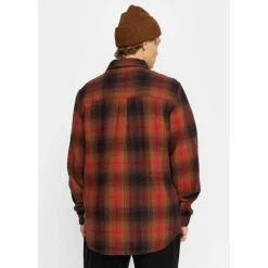Revolution - Overshirt with Zipper - Hemd Red Sale