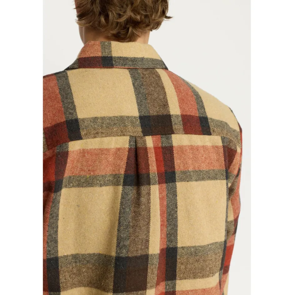 Revolution Shirts, Hemden & Longsleeves|Alltagsbekleidung-- Utility Shirt Checked - Hemd Brown