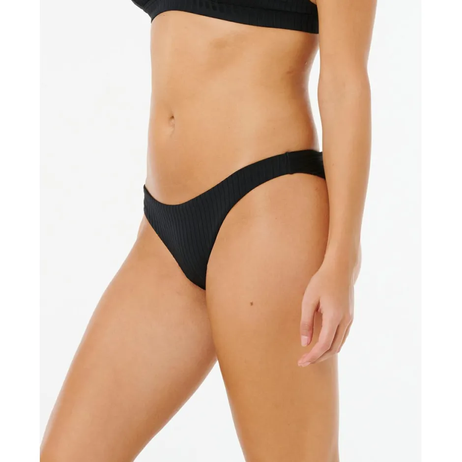 Rip Curl Bademode-- Women's Premium Surf Good - Bikini-Bottom Black