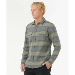 Rip Curl - Line Up Flannel Shirt - Hemd Deep Cactus Hot