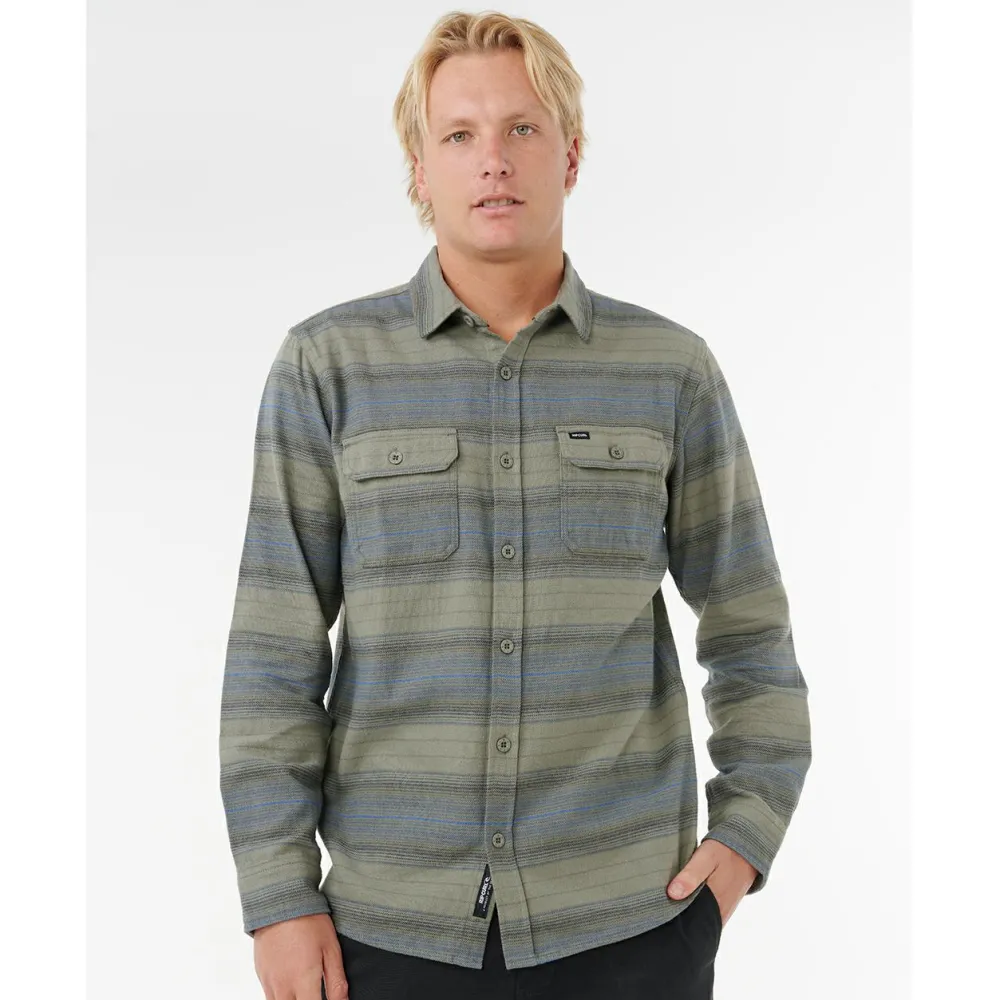 Rip Curl - Line Up Flannel Shirt - Hemd Deep Cactus Hot