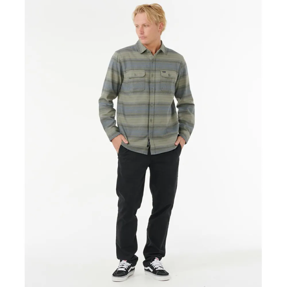 Rip Curl - Line Up Flannel Shirt - Hemd Deep Cactus Hot
