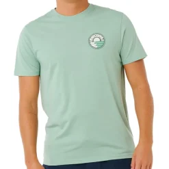 Rip Curl Alltagsbekleidung|T-Shirts-- Pacific Rinse Stacked Tee - T-Shirt