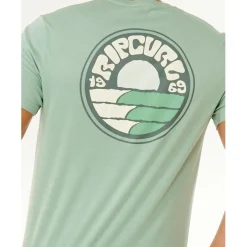 Rip Curl Alltagsbekleidung|T-Shirts-- Pacific Rinse Stacked Tee - T-Shirt