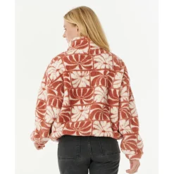 Rip Curl Jacken|Alltagsbekleidung-- Women's AOTS -TY Williams Polar Fleece - Fleecejacke Brick