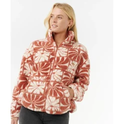 Rip Curl Jacken|Alltagsbekleidung-- Women's AOTS -TY Williams Polar Fleece - Fleecejacke Brick