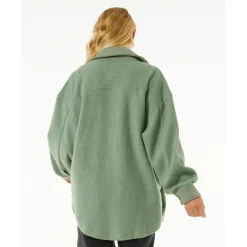 Rip Curl Freizeitjacken|Shirts, Hemden & Longsleeves-- Women's High Tide Fleece Shacket - Fleecejacke