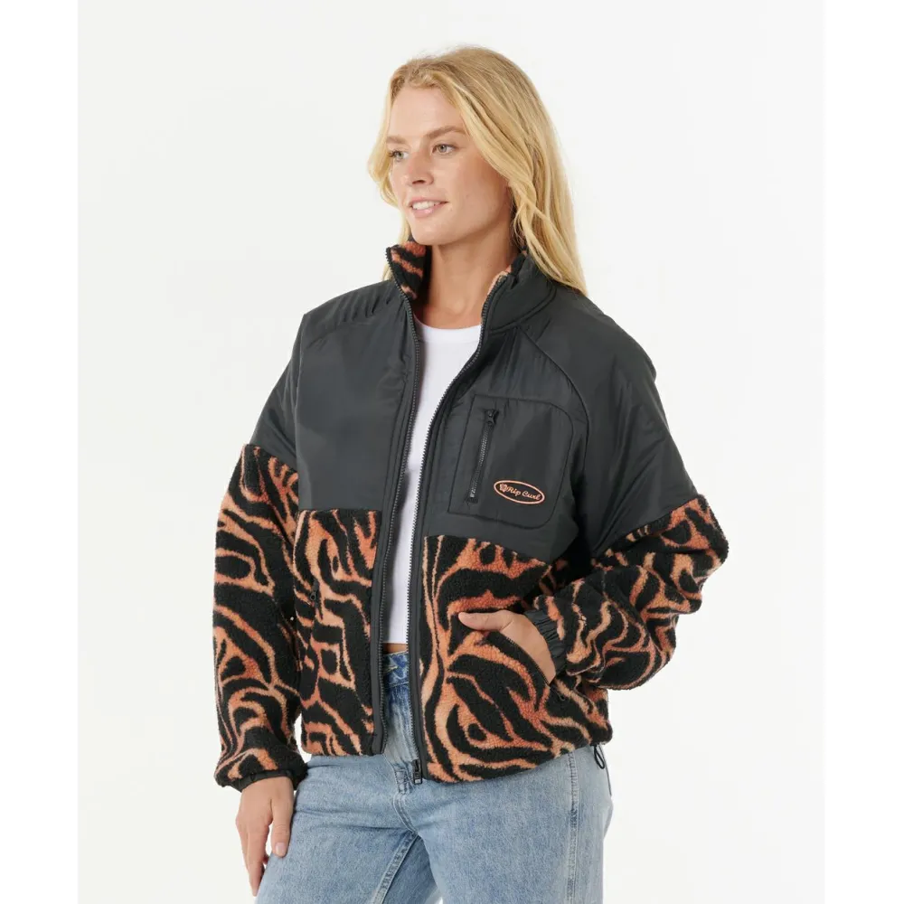 Rip Curl - Women's Keepsakes Anti-Series Polar - Fleecejacke Black Discount