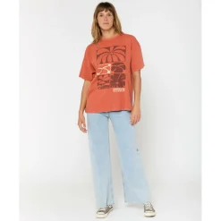 - Woen' Oceanic Heritage Tee - T-hirt < Rip Curl