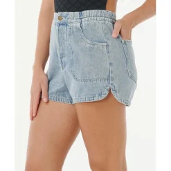 Rip Curl Alltagsbekleidung|Hosen-- Women's Pacific Rider Denim Short - Shorts Vintage Blue